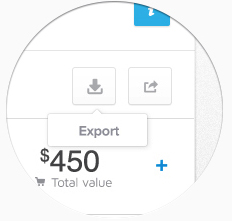Customer data export